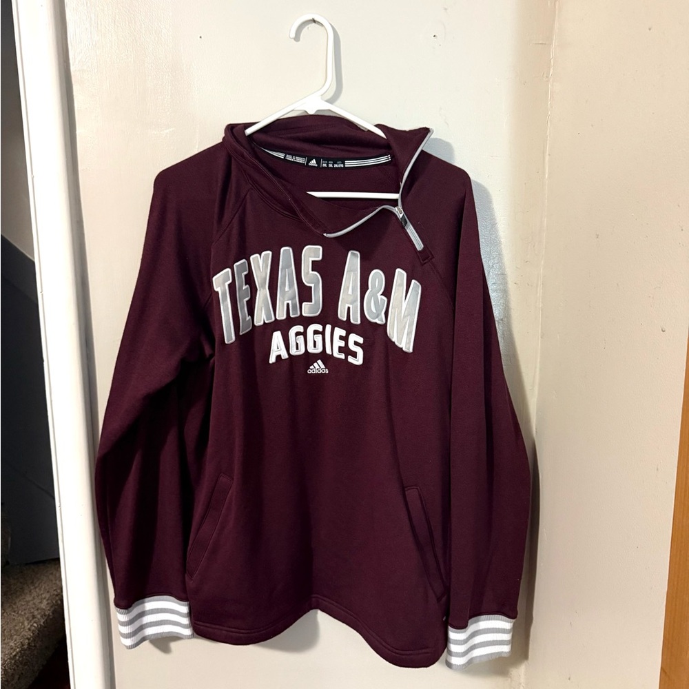 Adidas Texas A&M Aggies Maroon Pullover